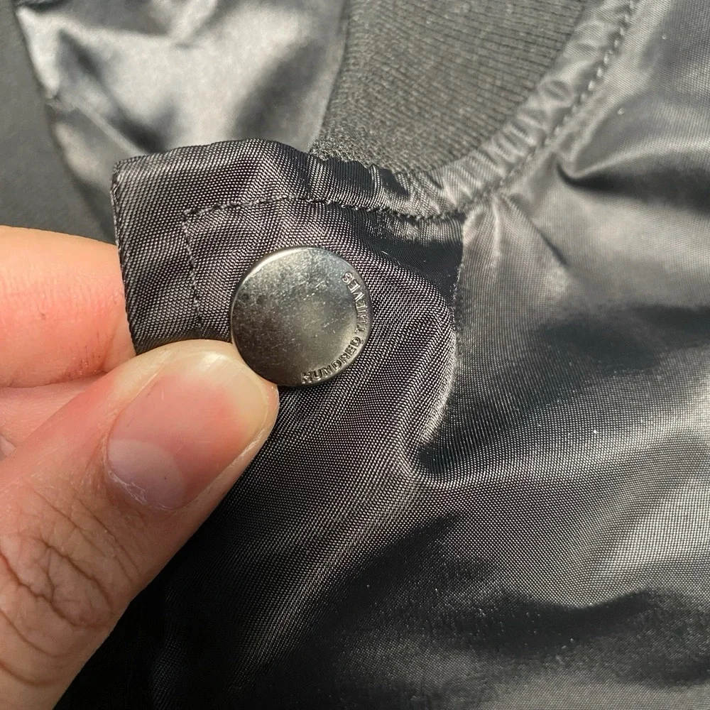 100 Thieves Foundations FW'23 Bomber Jacket Large Black